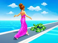 Girl Money Rush Game image